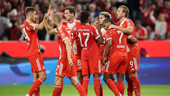 Machten gegen RB Leipzig Hoffnung auf mehr: Die Bayern-Stars um Harry Kane, Luis Diaz und Michael Olise