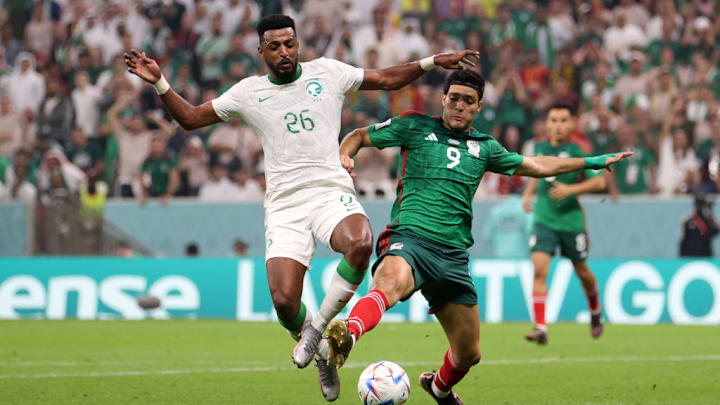 México y Arabia Saudita se enfrentaron en el Mundial de Qatar 2022 con victoria para el Tri. México y Arabia Saudita se enfrentaron en el Mundial de Qatar 2022 con victoria para el Tri.