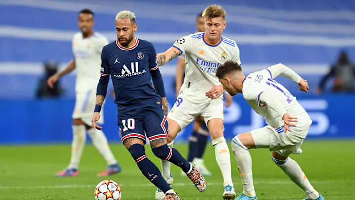 Neymar, Toni Kroos, Federico Valverde