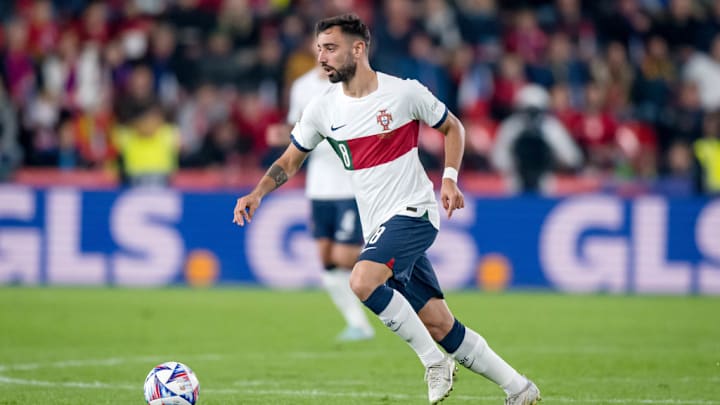 Bruno Fernandes, meia-atacante de Portugal 
