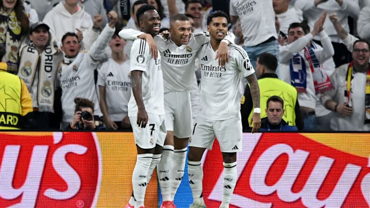 Kylian Mbappe, Vinicius Junior, Rodrygo