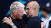 Pep Guardiola faces off against David Moyes at the Etihad this weekend.