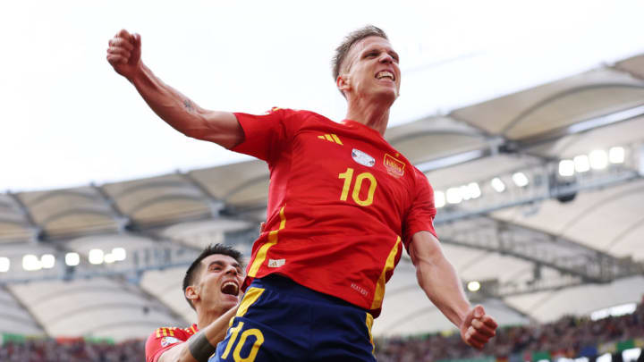 Dani Olmo, Alvaro Morata
