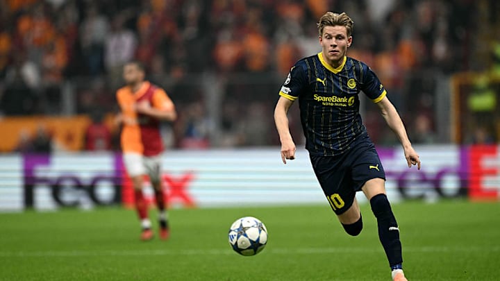 Jens Petter Hauge im Trikot von Bodo/Glimt