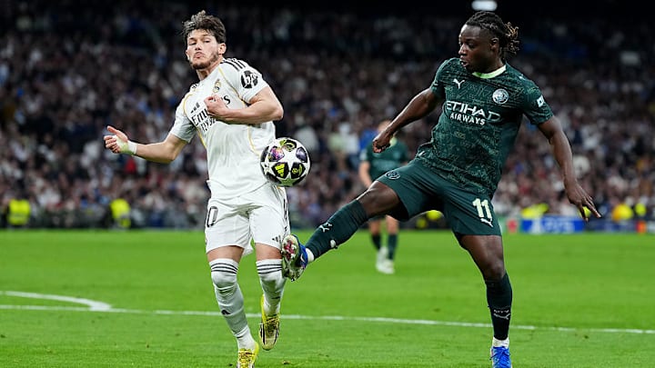 En el juego de ida, el Real Madrid se impuso al Manchester City. En el juego de ida, el Real Madrid se impuso al Manchester City.