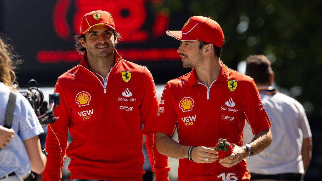 Carlos Sainz - Charles Leclerc - Ferrari