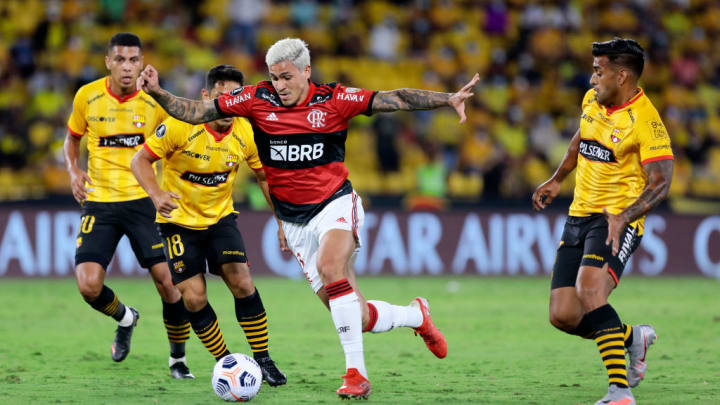 Pedro Barcelona de Guayaquil Flamengo Libertadores 