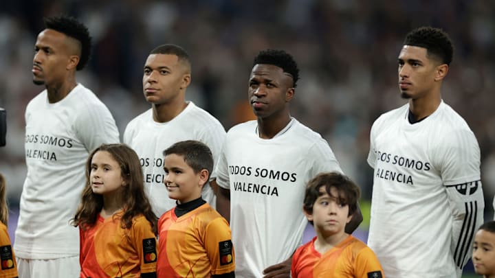 Jude Bellingham, Kylian Mbappe, Vinicius Junior