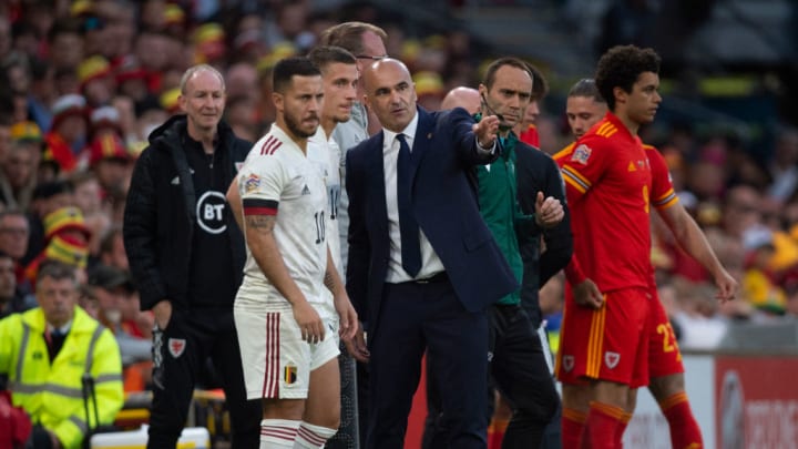 Eden Hazard, Dennis Praet, Thomas Leonard, Brennan Johnson, Roberto Martínez - Soccer Manager