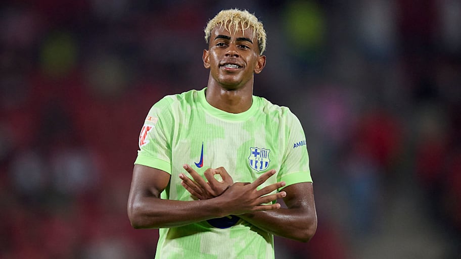 Lamine Yamal was the best player on the pitch in Barcelona’s season debut. | Cristian Trujillo/Quality Sport Images/Getty Images