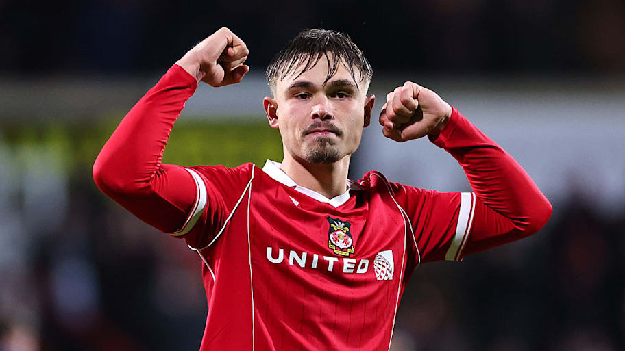 Wrexham defender Callum Doyle.