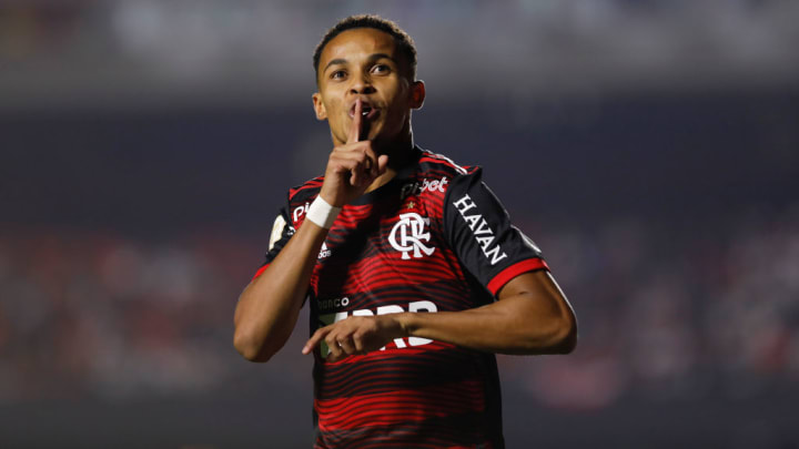 Lázaro, atacante do Flamengo 