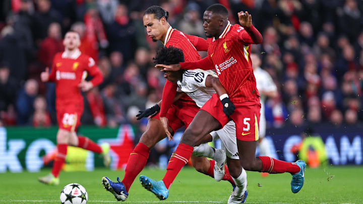 Virgil van Dijk, Ibrahima Konate, Endrick