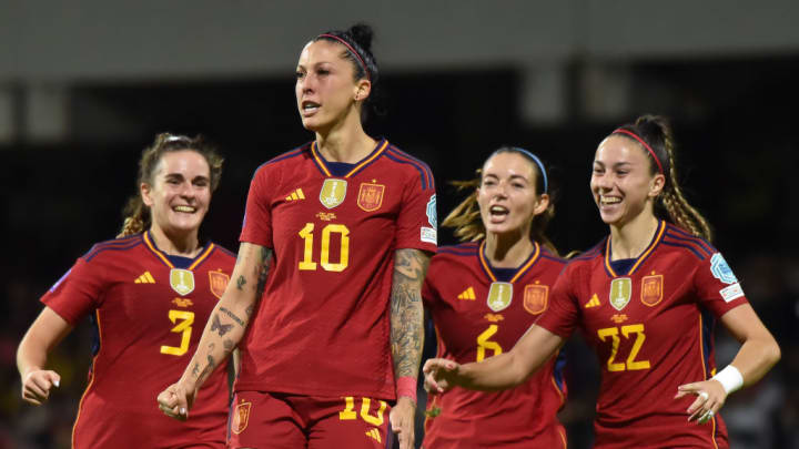 Jennifer Hermoso, Teresa Abelleira, Aitana Bonmati, Athenea del Castillo