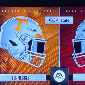 EA Sports showcases the Tennessee vs. Ohio State game.