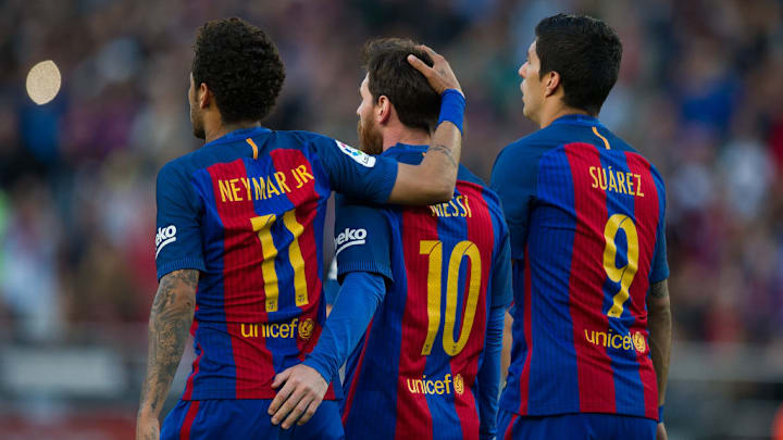 Lionel Messi, Neymar, Luis Suarez