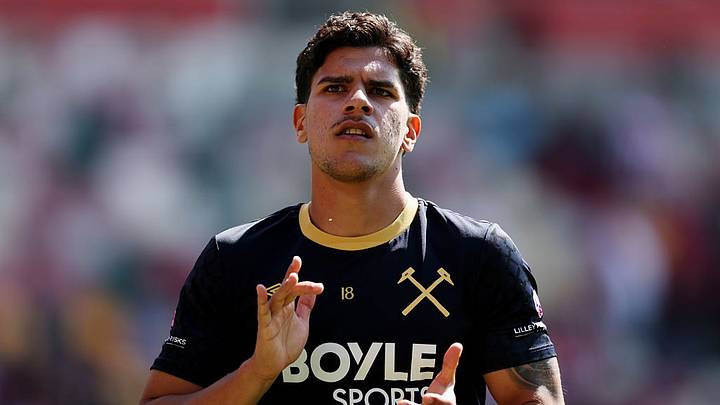 Mateus Fernandes could not save the Hammers from relegation. Mateus Fernandes could not save the Hammers from relegation.