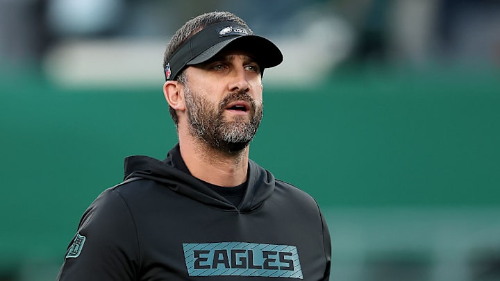 Nick Sirianni, coach de los Philadelphia Eagles. Nick Sirianni, coach de los Philadelphia Eagles.