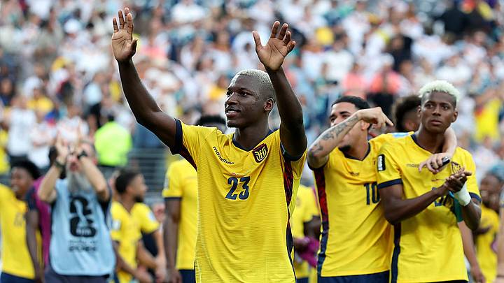 Moisés Caicedo, el jugador más valioso de la actual Ecuador