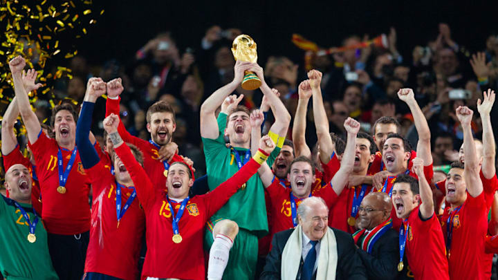 Sepp Blatter, Iker Casillas, Jacob Zuma