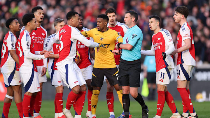 Michael Oliver, Myles Lewis-Skelly, Nelson Semedo
