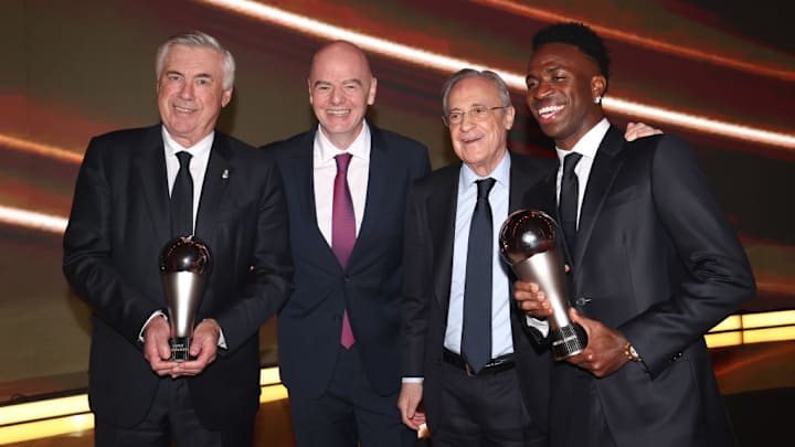 Real Madrid won plenty at last year’s The Best FIFA Football Awards. Real Madrid won plenty at last year’s The Best FIFA Football Awards.