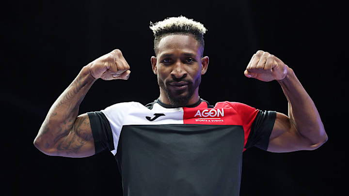 William Scull, boxeador cubano que enfrentará a Saúl 'Canelo' Álvarez.