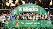 Newcastle United beat Liverpool 2–1 inthe 2025 Carabao Cup final.