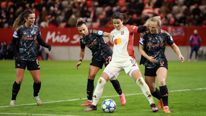 Dzsenifer Marozsan, Magou Doucoure, Magdalena Eriksson