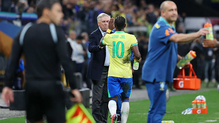 Vinicius Junior, Carlo Ancelotti