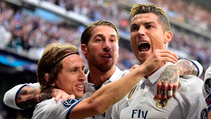 Sergio Ramos (center) could make a splash in La Liga. Sergio Ramos (center) could make a splash in La Liga.