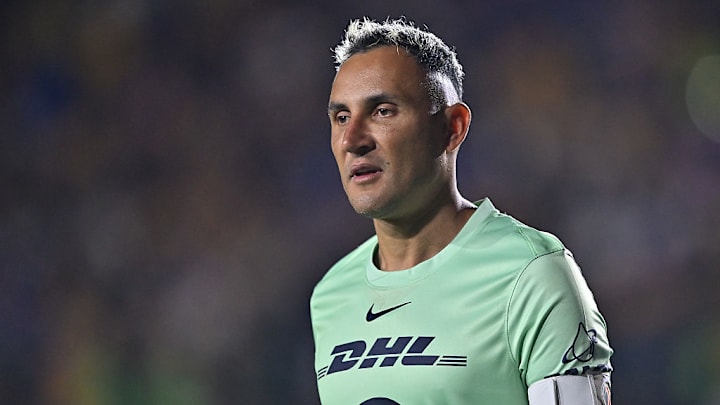 Keylor Navas, portero de los Pumas de la UNAM.