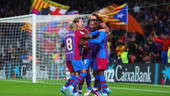 Memphis Depay, Ousmane Dembele, Dani Alves, Luuk de Jong