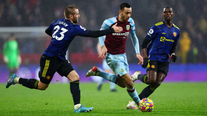 Dwight McNeil, Luke Shaw, Paul Pogba