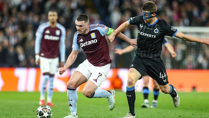 SOCCER CL 1/8 ASTON VILLA VS CLUB BRUGGE