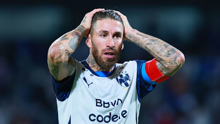 Sergio Ramos no pudo estar en la ida de Cuartos de Final ante Toluca por una lesión.