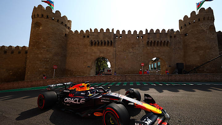 Max Verstappen largara primero en el Gran premio de Azerbaiyán.