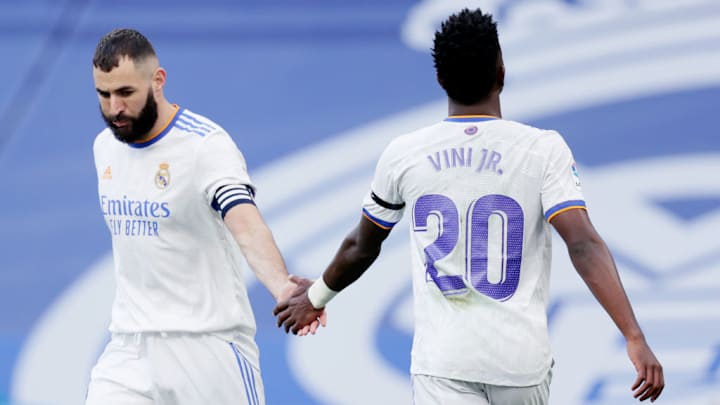 Karim Benzema y Vinicius Junior, dos jugadores diferentes desde el principio de la temporada.