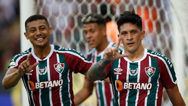 Germán Cano, atacante do Fluminense 