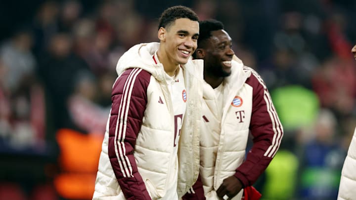 Jamal Musiala und Alphonso Davies standen in dieser Saison noch nicht auf dem Platz