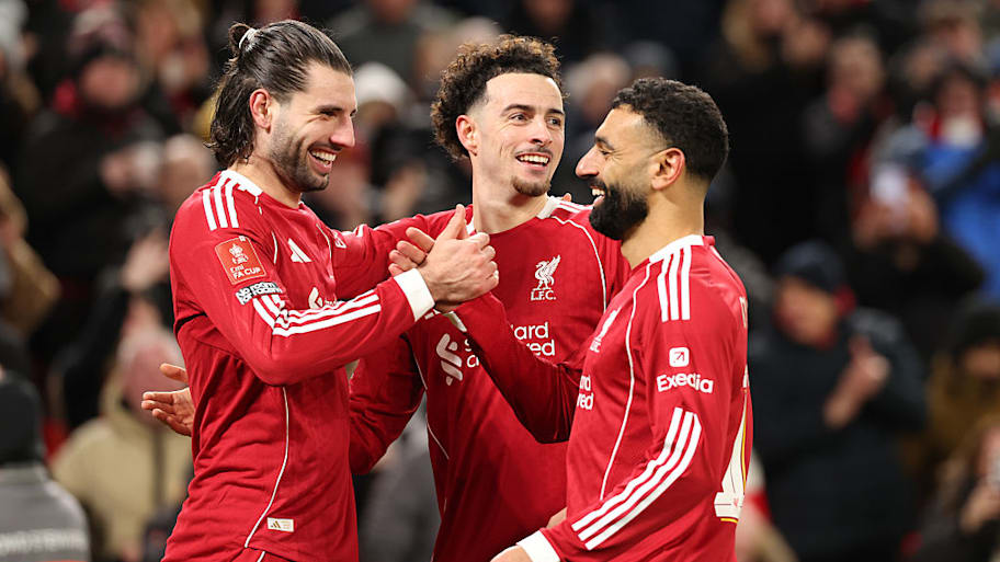 Dominik Szoboszlai, Curtis Jones, Mohamed Salah