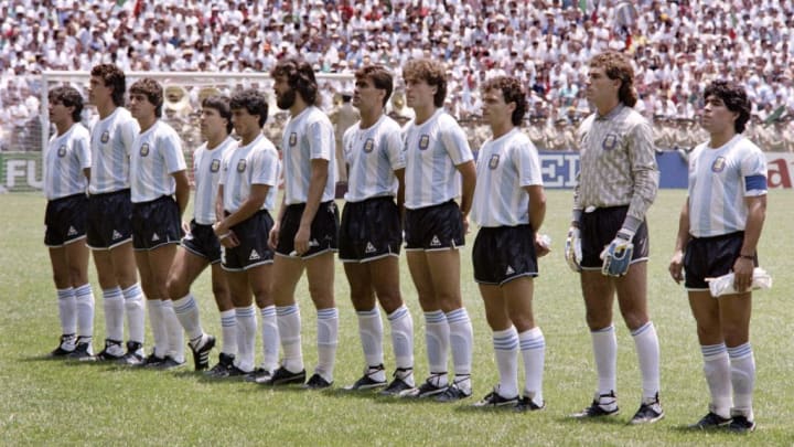 WORLD CUP-1986-ARGENTINA-TEAM