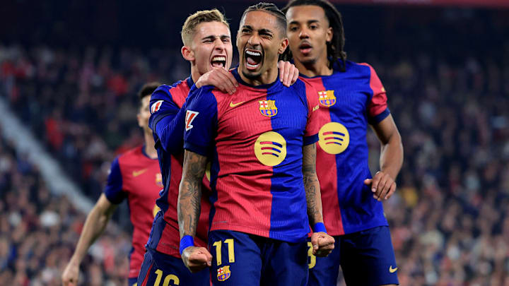 Raphinha, Fermin Lopez, Jules Kounde