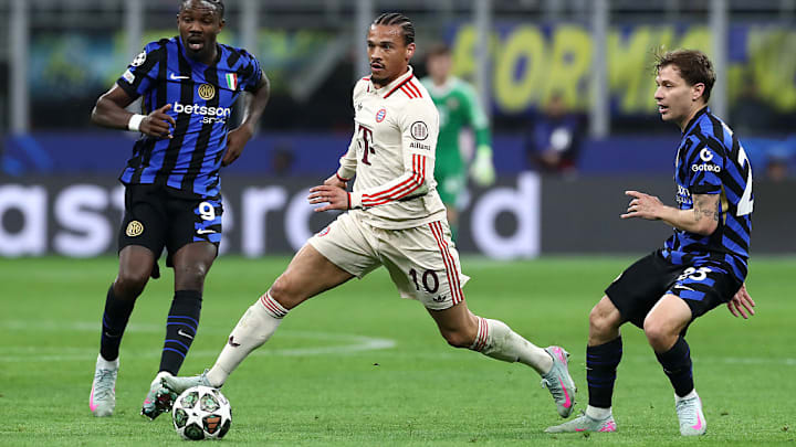 Leroy Sane, Marcus Thuram, Nicolo Barella