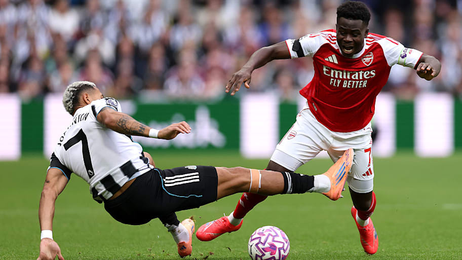 Arsenal's Bakayo Saka