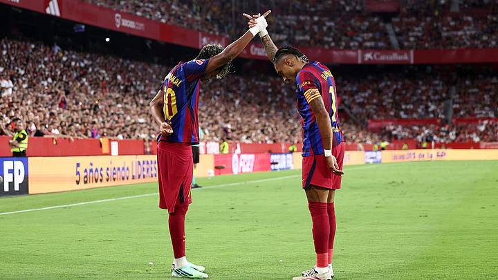 Un triplete de Raphinha impulsa a un Barcelona con pleno de victorias.