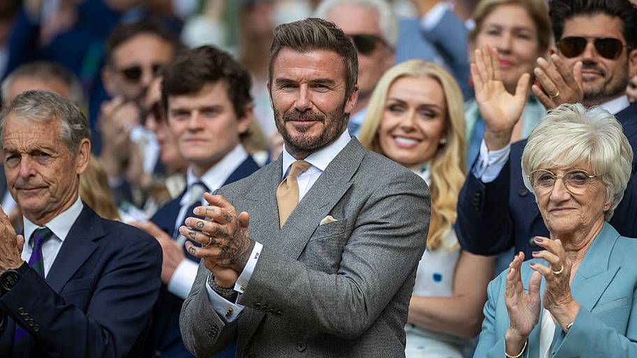 David Beckham, wimbledon