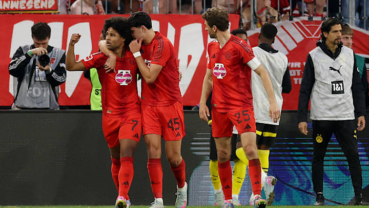 Thomas Mueller, Aleksandar Pavlovic, Serge Gnabry