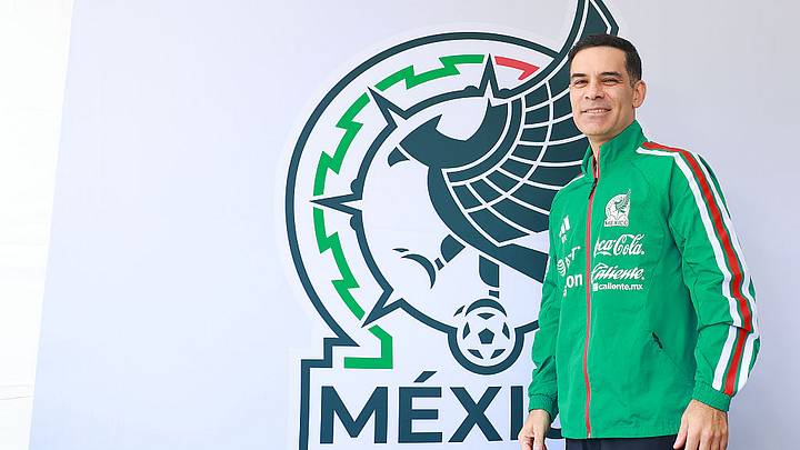 Rafael Márquez en su presentación como técnico de la Selección Mexicana. Rafael Márquez en su presentación como técnico de la Selección Mexicana.