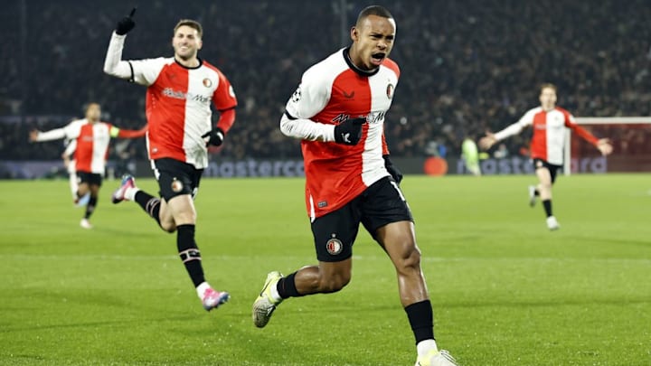 Igor Paixão em Feyenoord x Sparta Praga na Champions League 2024/25